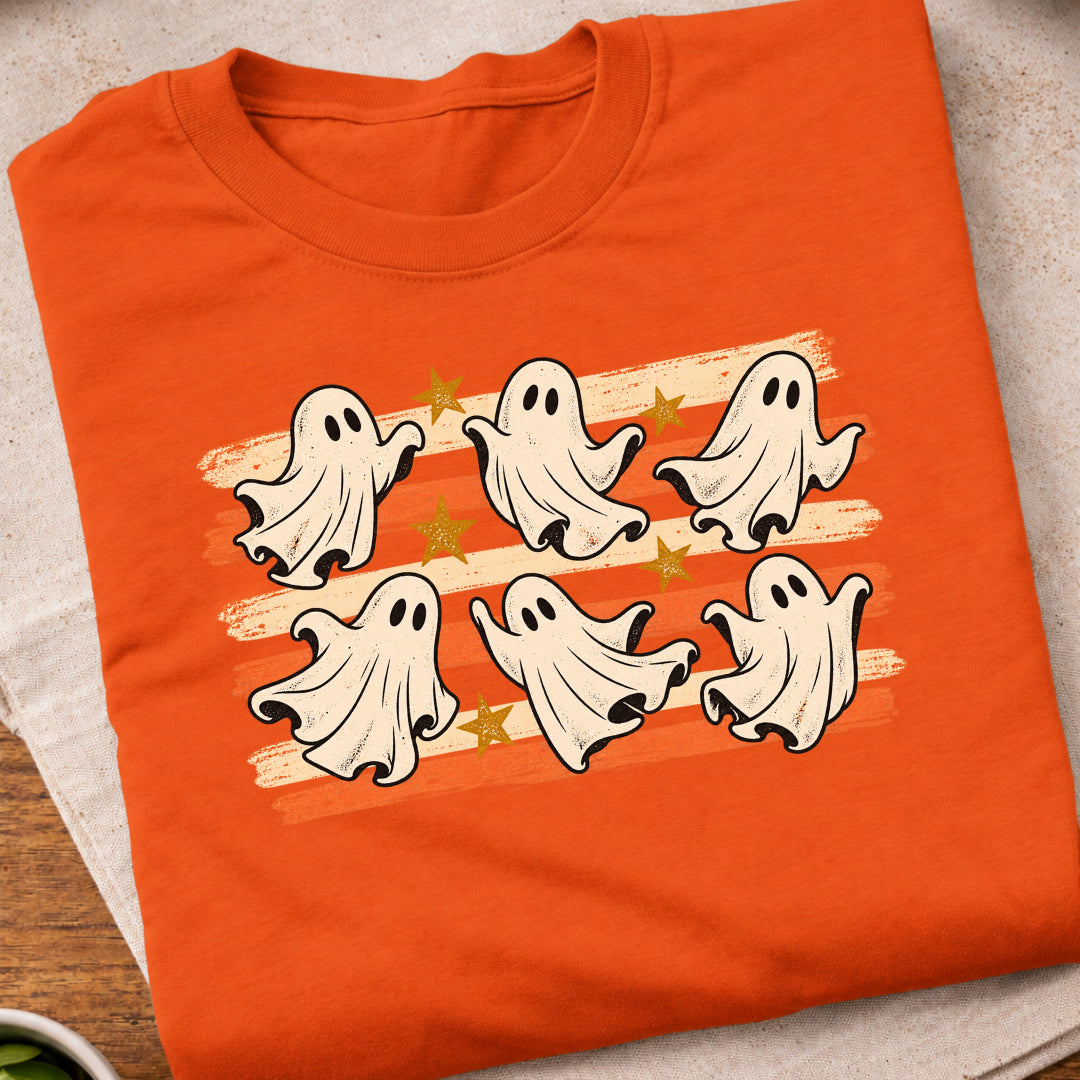 Vintage Halloween Ghosts T-Shirt