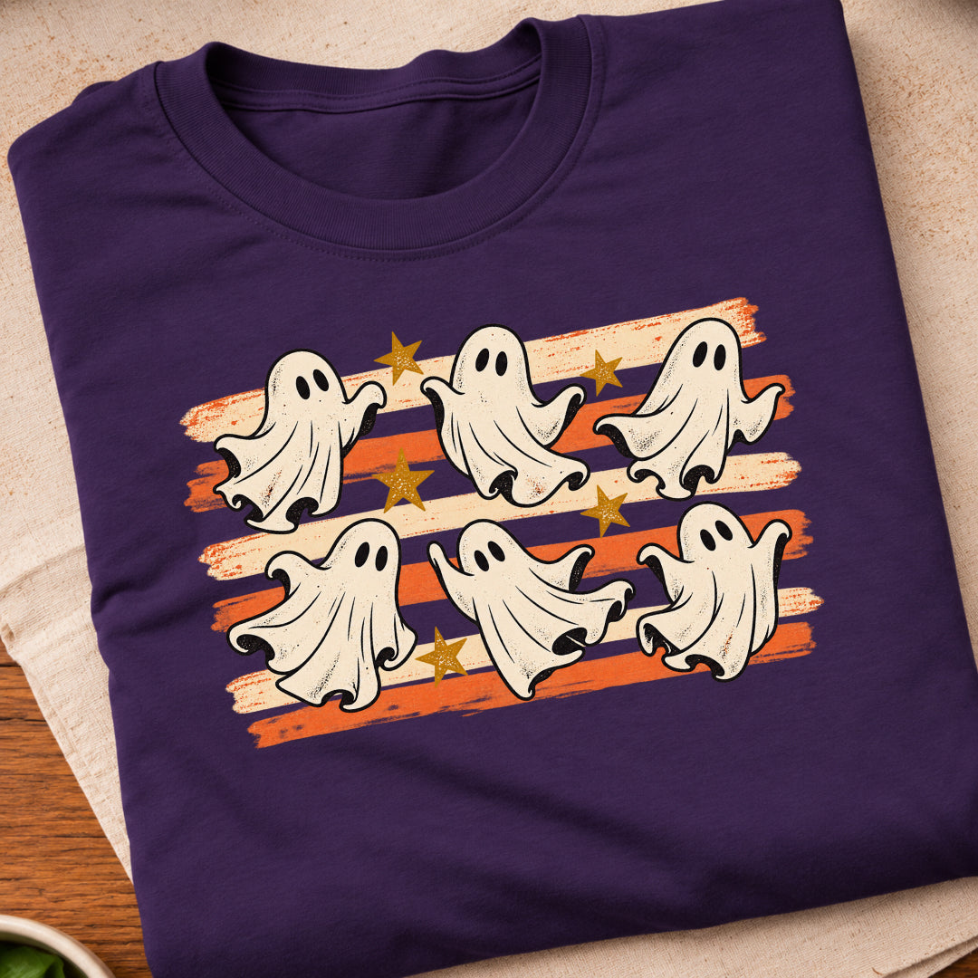 Vintage Halloween Ghosts T-Shirt