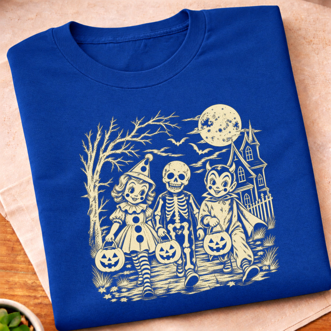 Skeleton Trick Or Treat T-Shirt