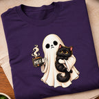 Ghost Black Cat T-Shirt