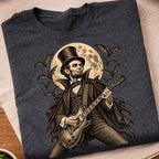 Lincoln Halloween Guitar T-Shirt