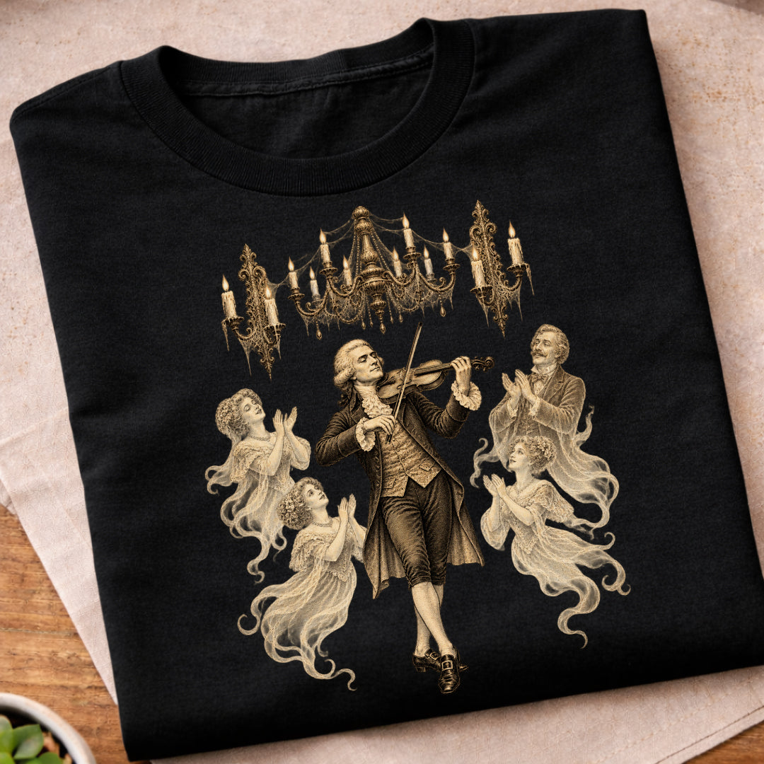 Washington Ghost Violin T-Shirt