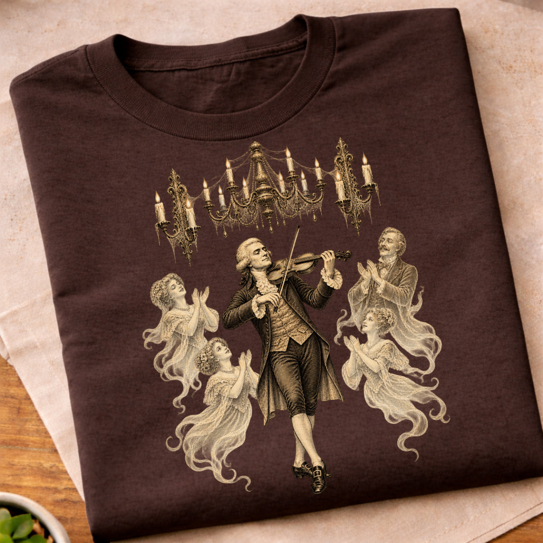 Washington Ghost Violin T-Shirt