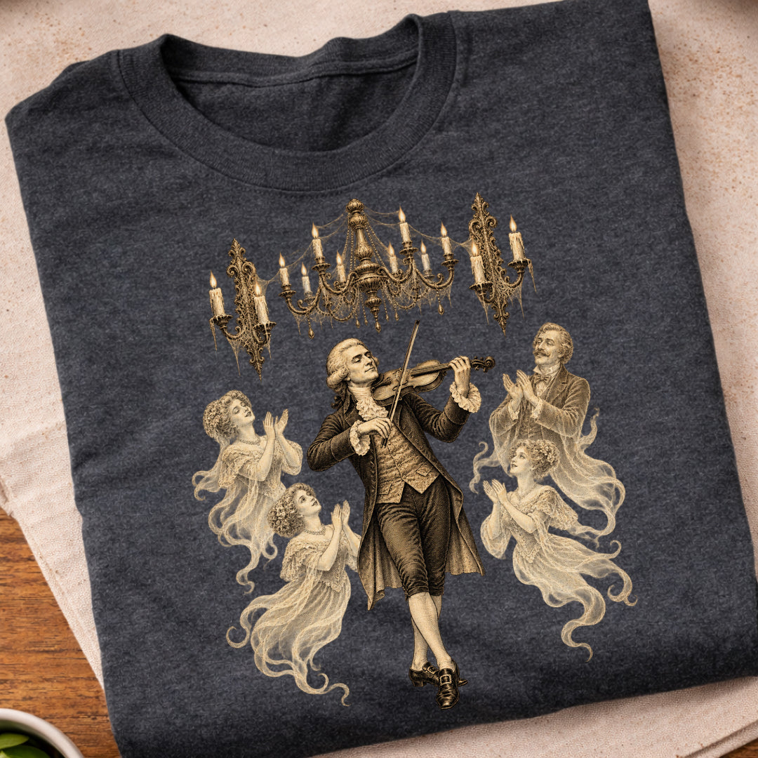 Washington Ghost Violin T-Shirt