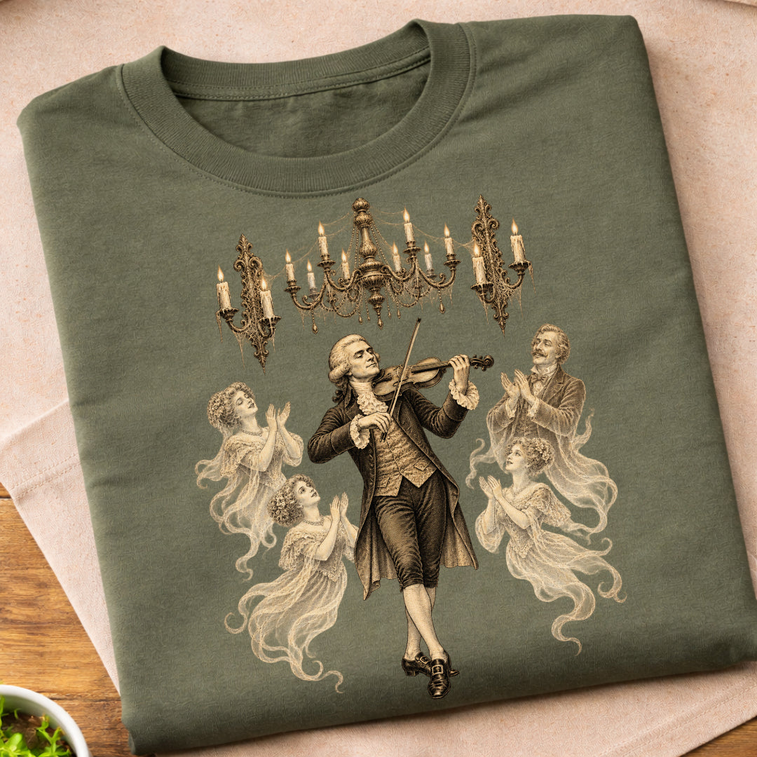 Washington Ghost Violin T-Shirt
