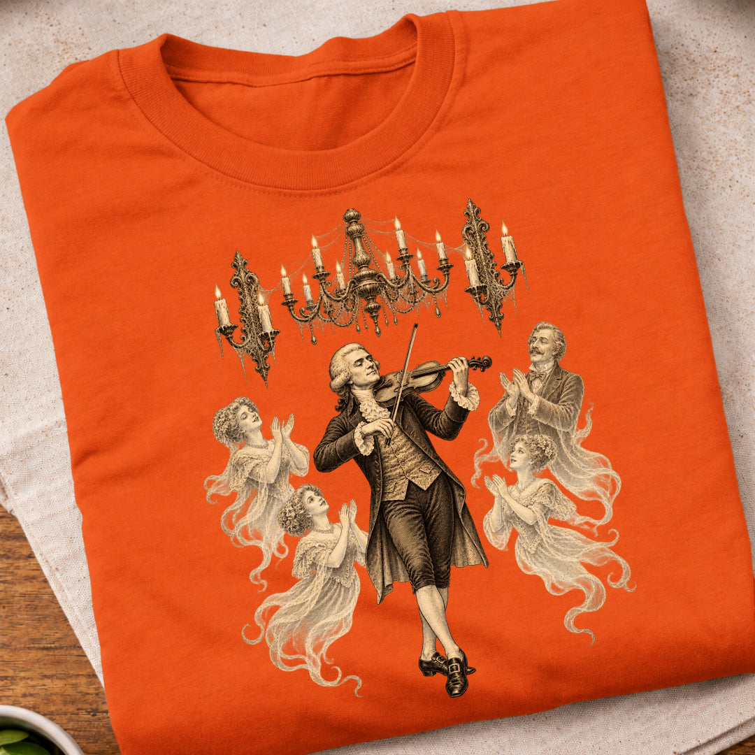 Washington Ghost Violin T-Shirt