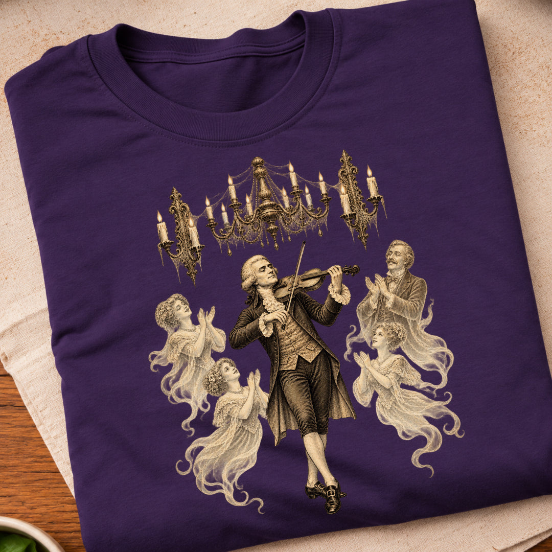 Washington Ghost Violin T-Shirt