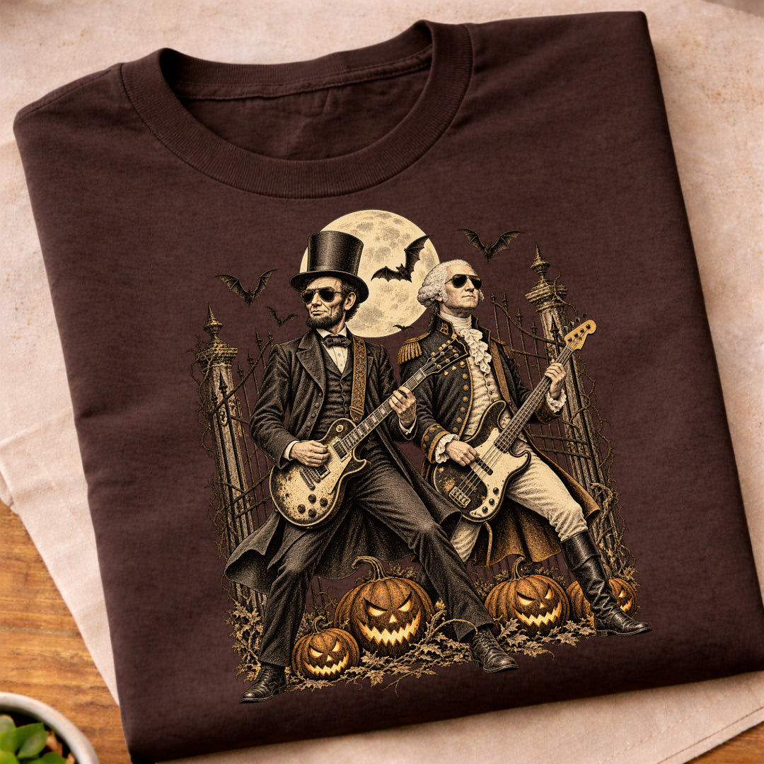 Presidents Halloween Rock T-Shirt
