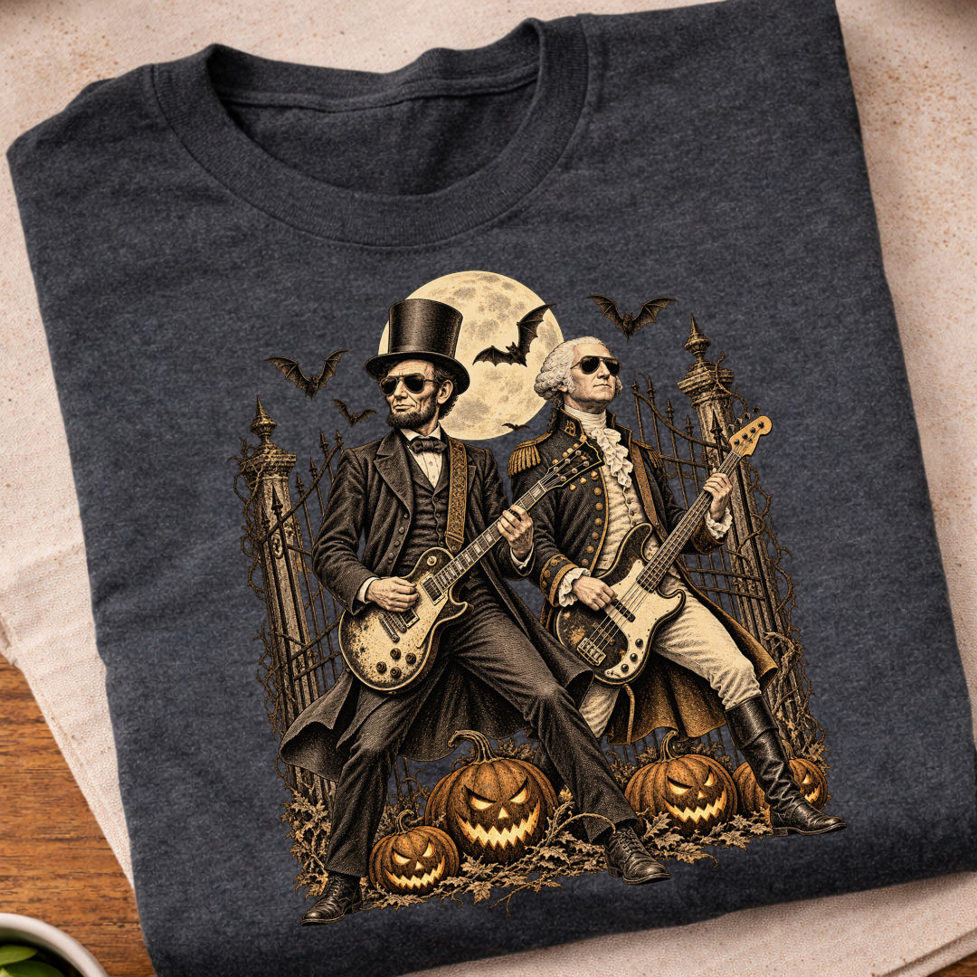 Presidents Halloween Rock T-Shirt
