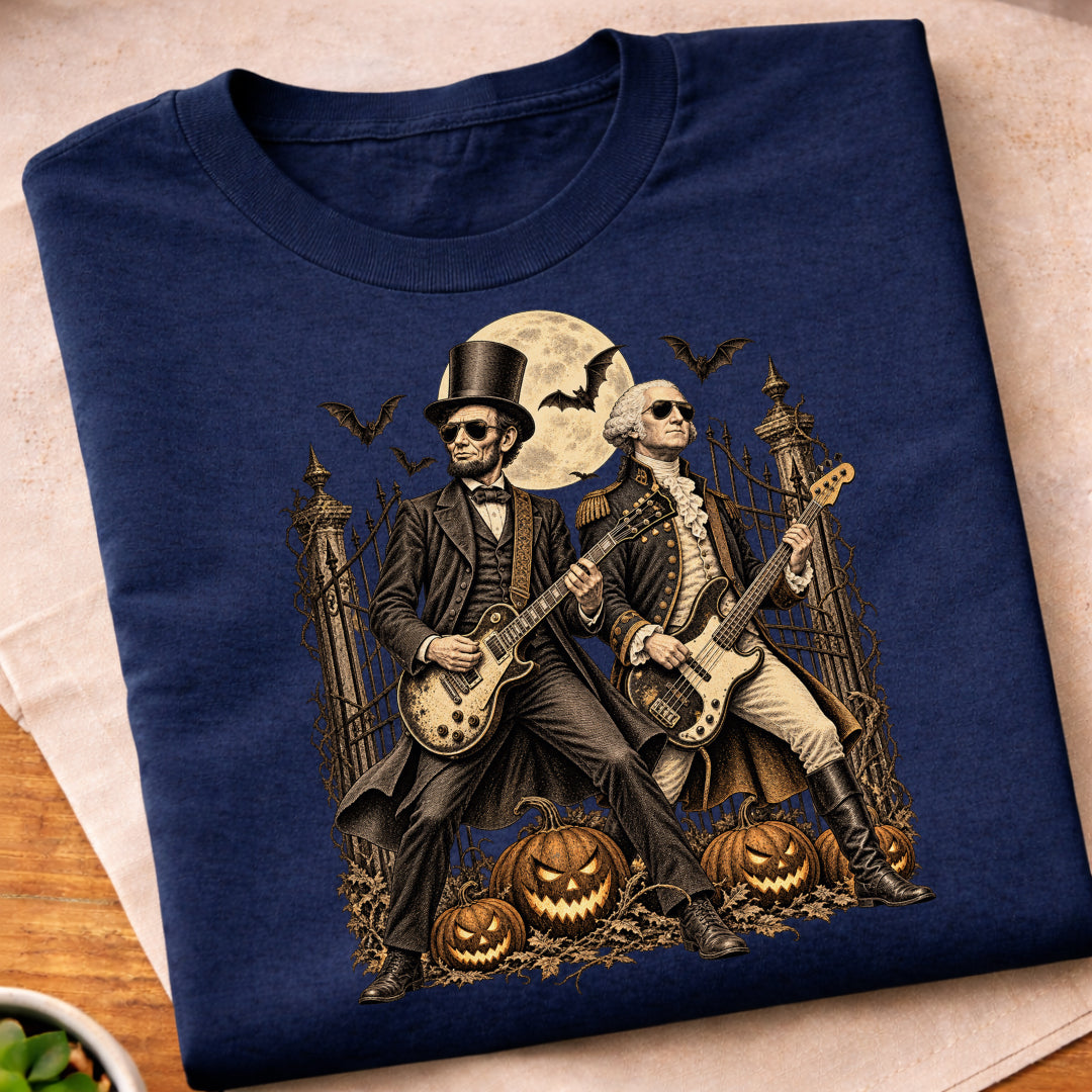 Presidents Halloween Rock T-Shirt