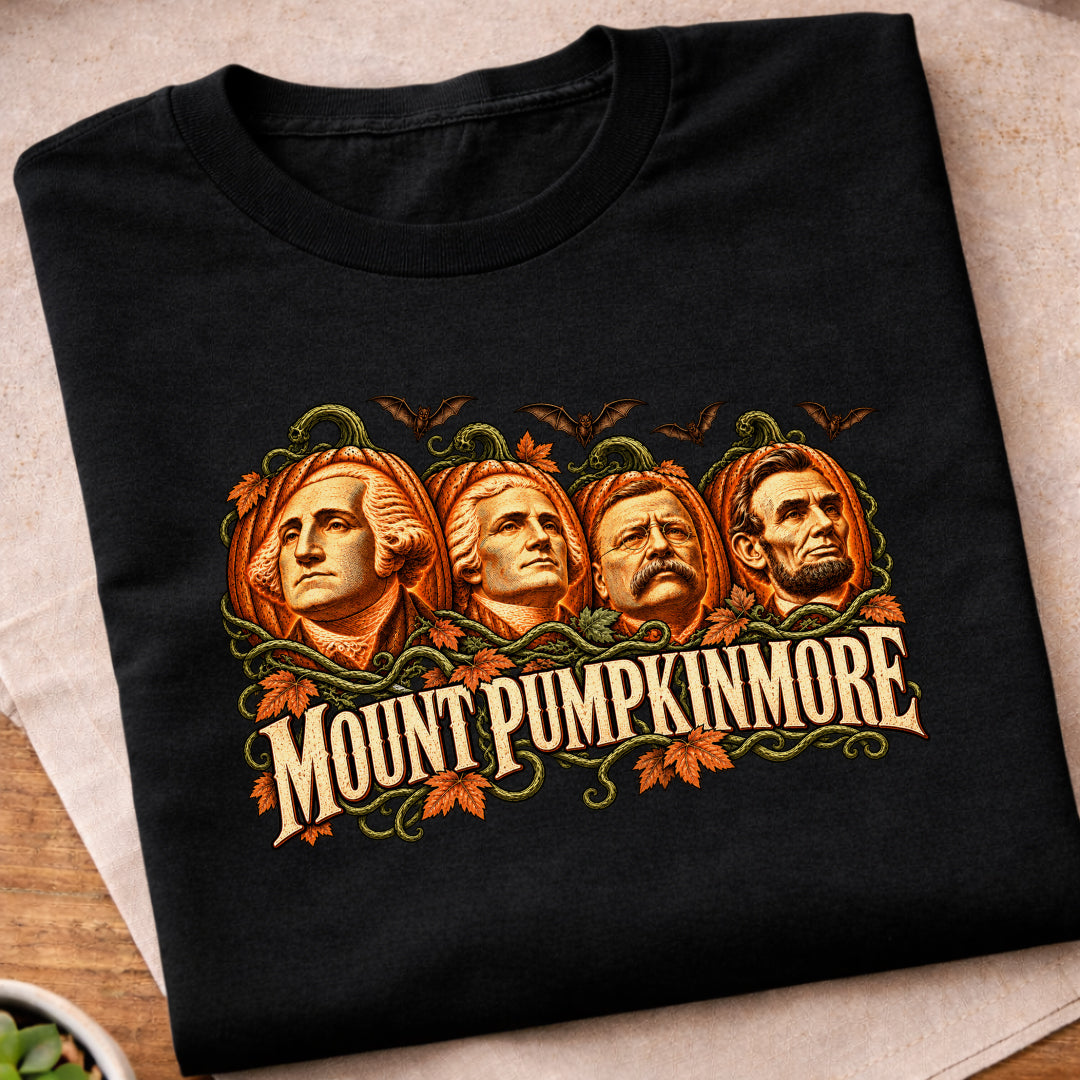 Mount Pumpkinmore Presidents T-Shirt