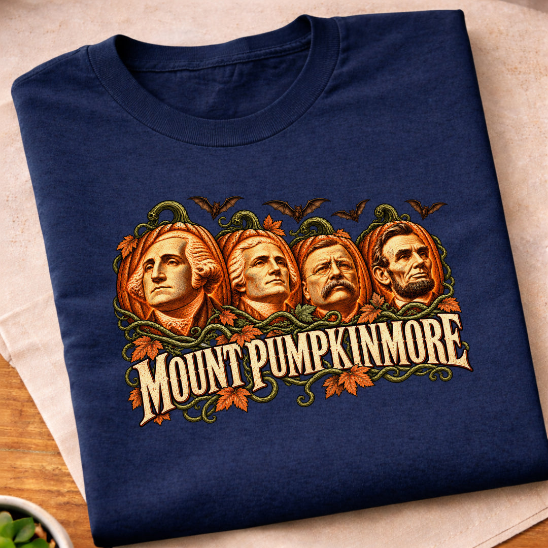 Mount Pumpkinmore Presidents T-Shirt