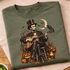 Lincoln Halloween Guitar T-Shirt