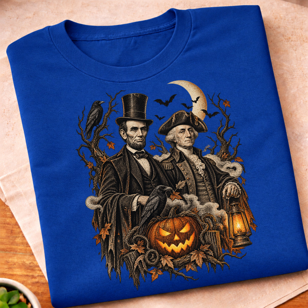 Lincoln Washington Halloween T-Shirt