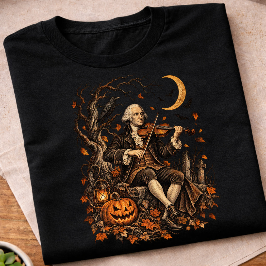 Washington Halloween Violin T-Shirt