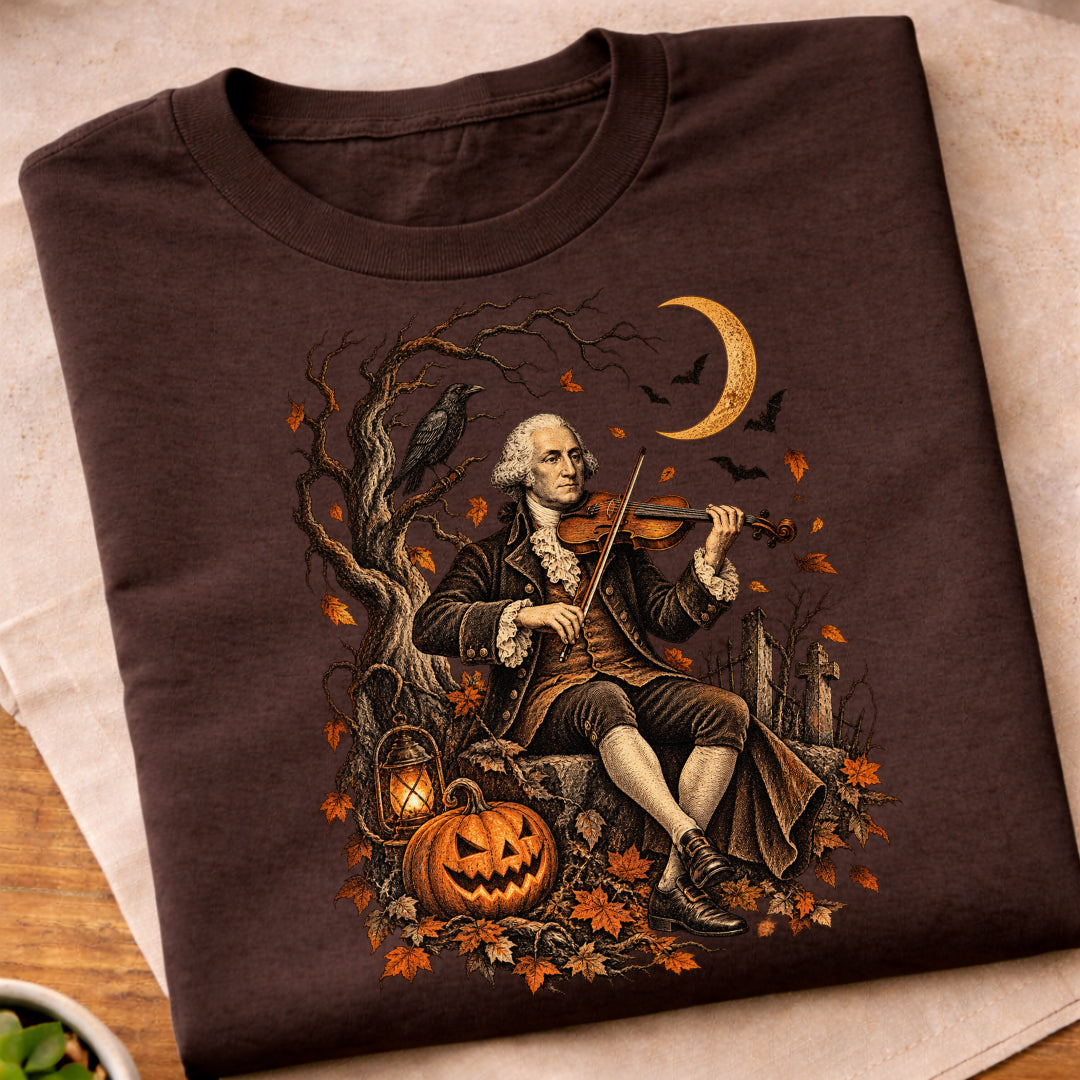 Washington Halloween Violin T-Shirt