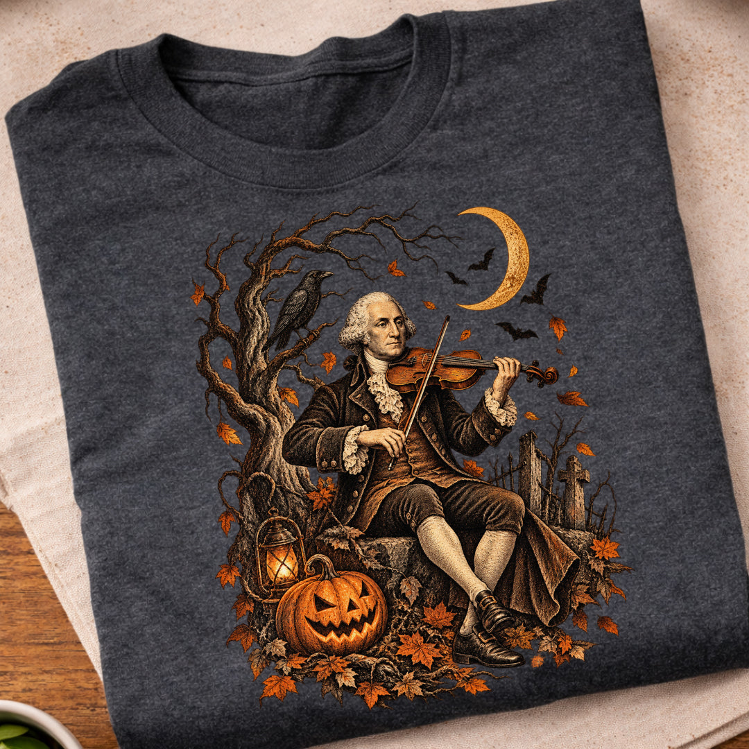 Washington Halloween Violin T-Shirt