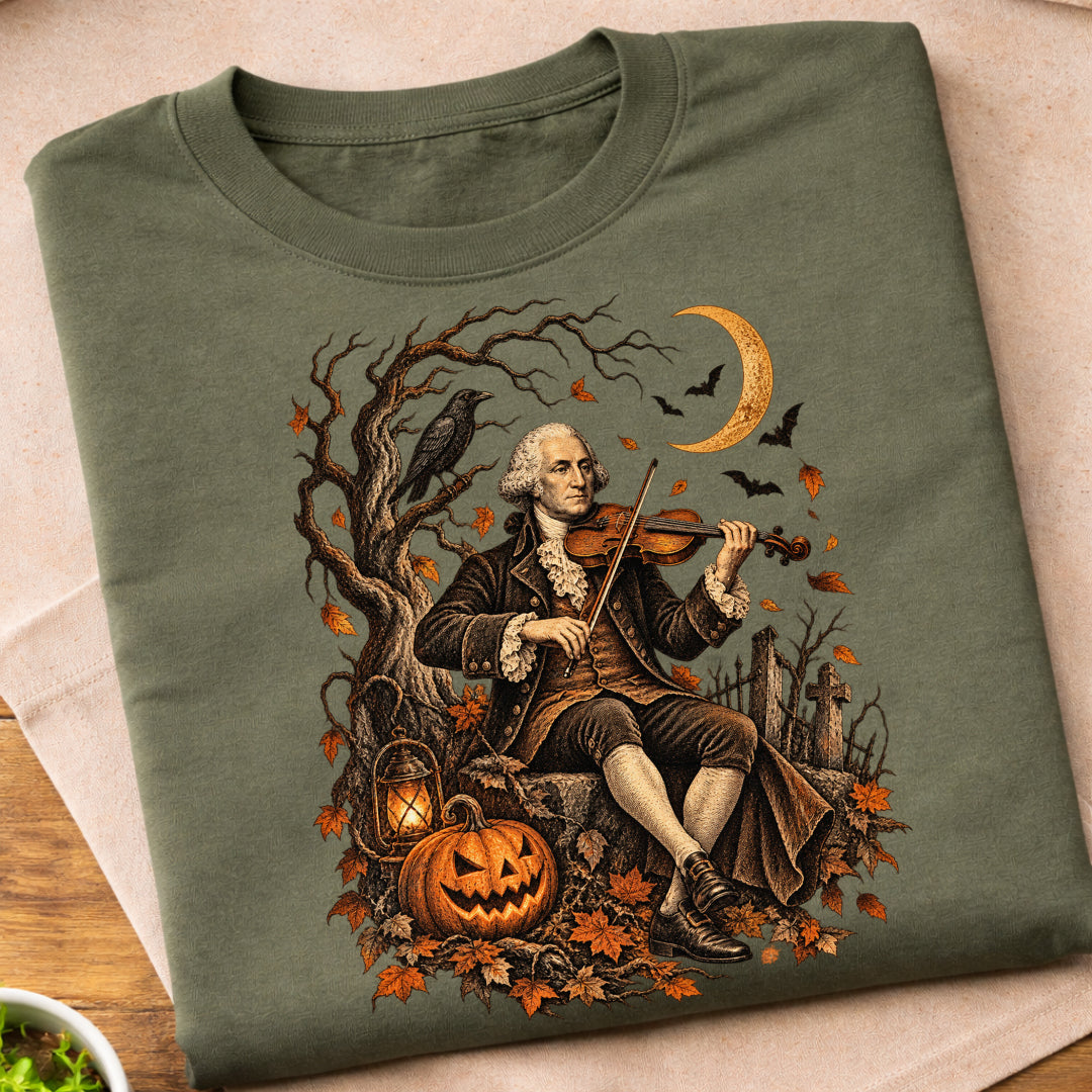 Washington Halloween Violin T-Shirt