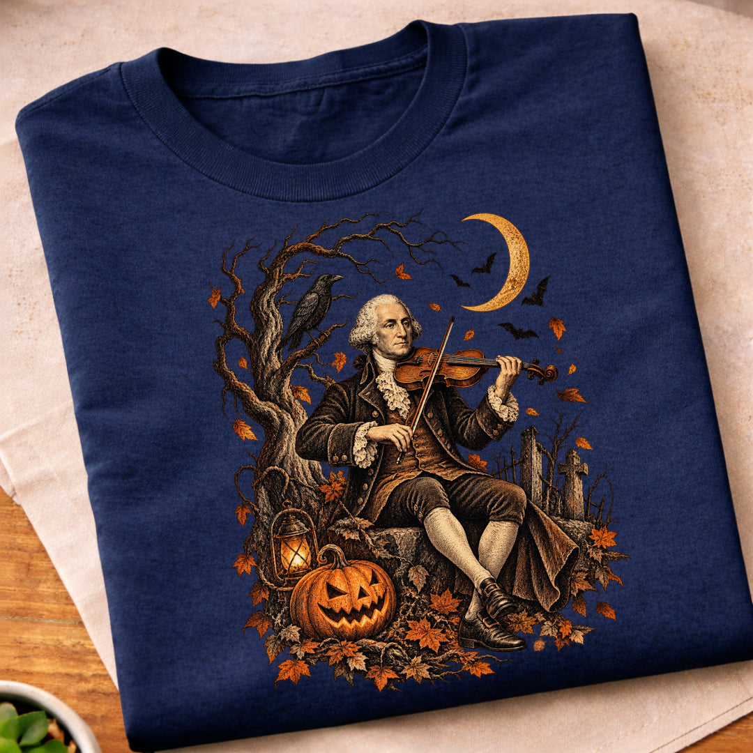Washington Halloween Violin T-Shirt