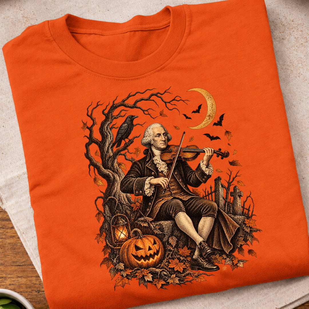 Washington Halloween Violin T-Shirt