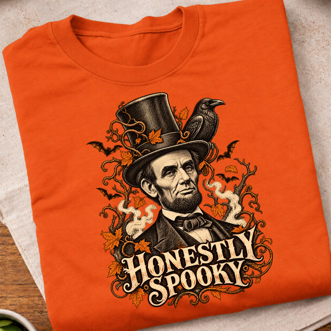 Honestly Spooky Lincoln T-Shirt