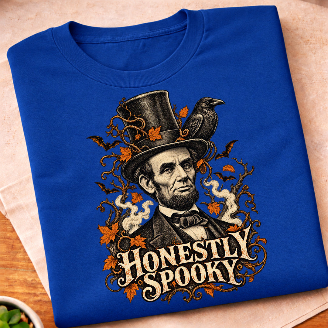 Honestly Spooky Lincoln T-Shirt