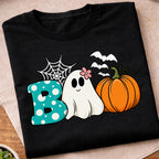 Boo Ghost Pumpkin Halloween T-Shirt