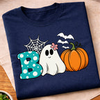 Boo Ghost Pumpkin Halloween T-Shirt