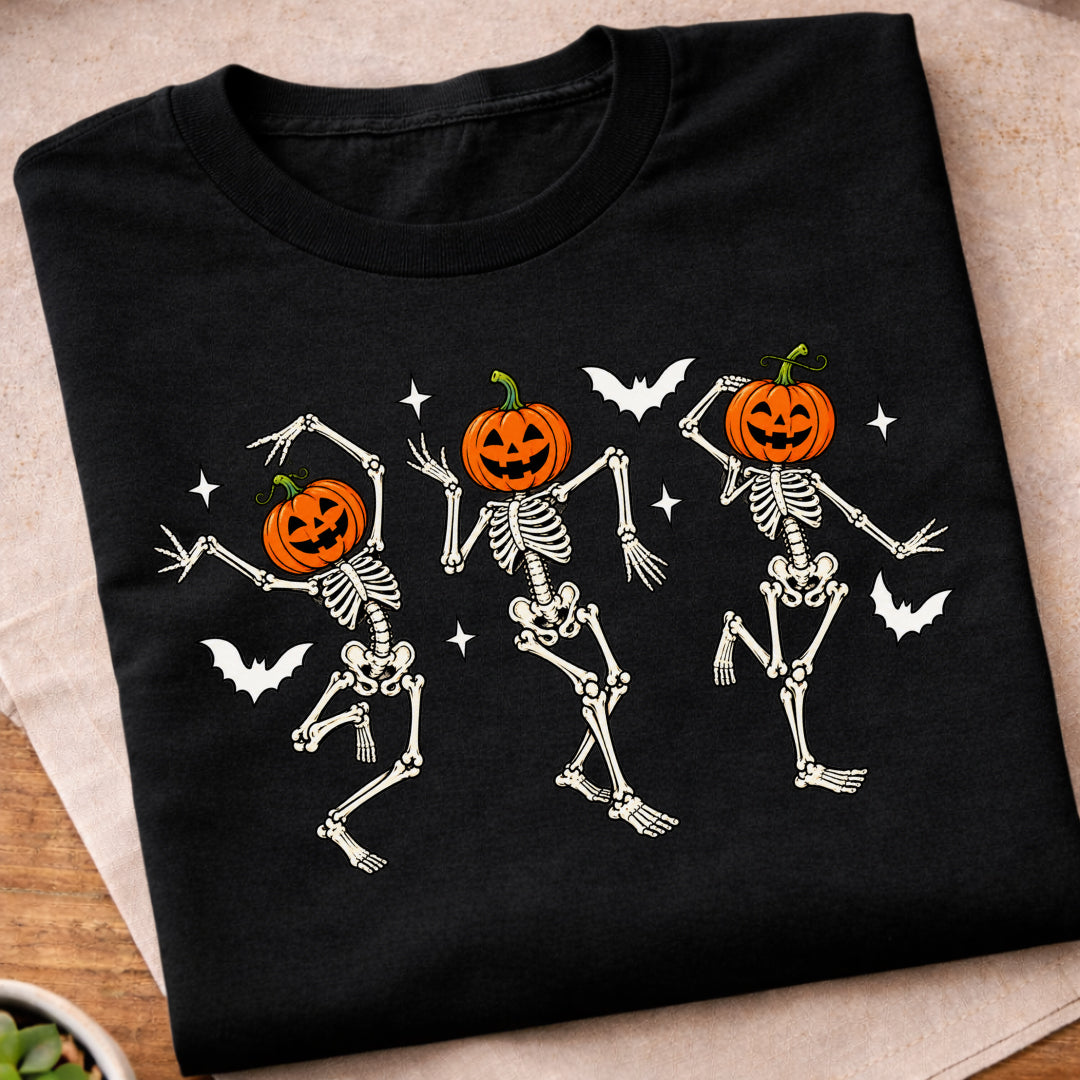 Dancing Skeleton Halloween Party T-Shirt