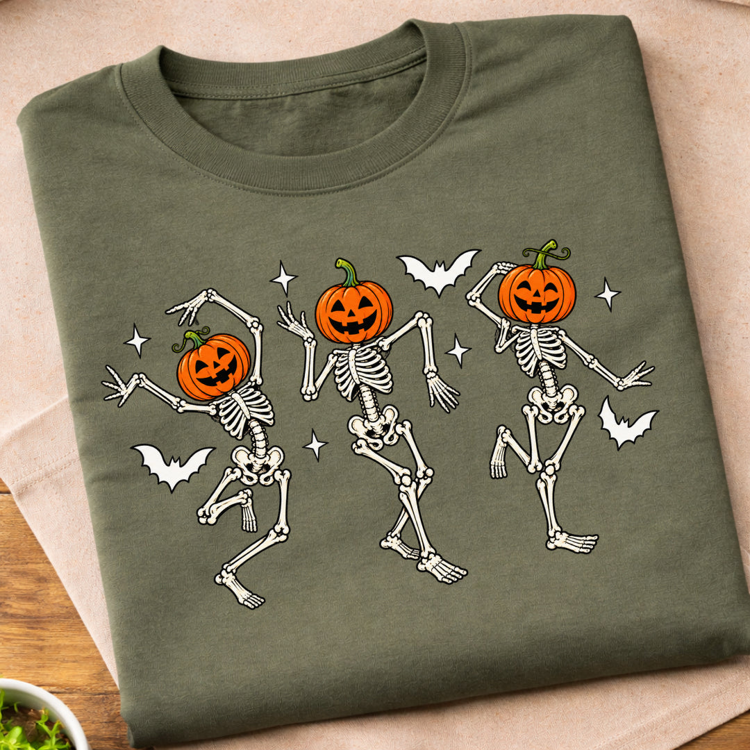 Dancing Skeleton Halloween Party T-Shirt