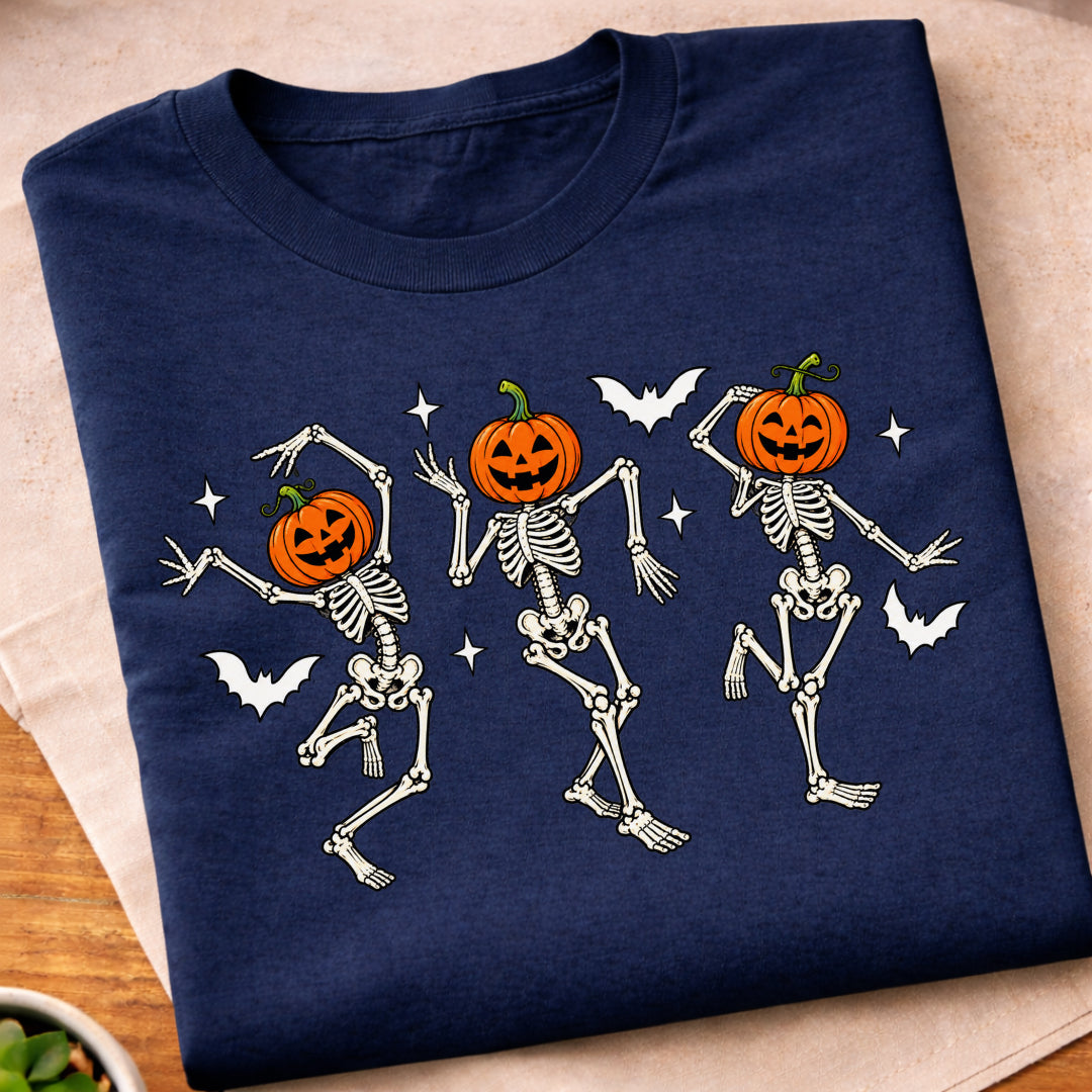 Dancing Skeleton Halloween Party T-Shirt