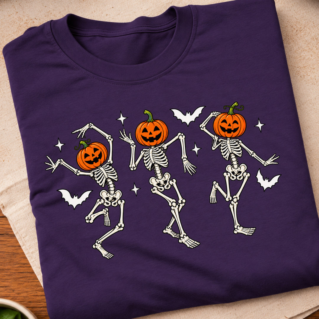 Dancing Skeleton Halloween Party T-Shirt