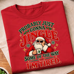 Jingle Tired Santa T-Shirt