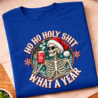 Ho Ho Holy Shit Skeleton T-Shirt