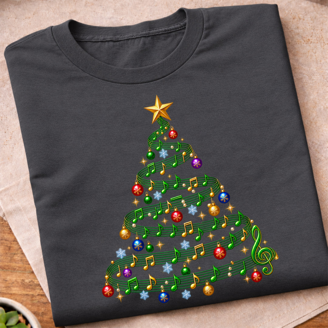 Musical Christmas Tree T-Shirt