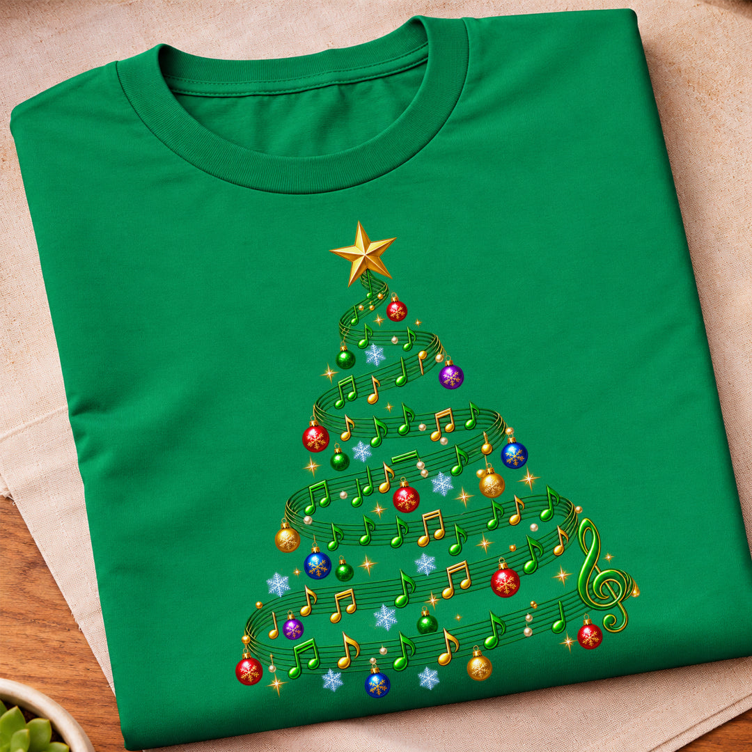 Musical Christmas Tree T-Shirt