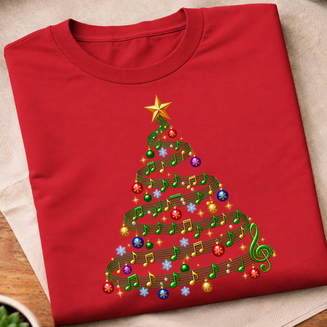 Musical Christmas Tree T-Shirt