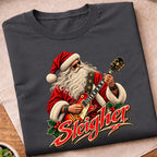 Santa Sleigher Guitar T-Shirt