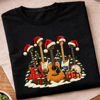 Christmas Guitars T-Shirt
