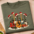 Christmas Guitars T-Shirt
