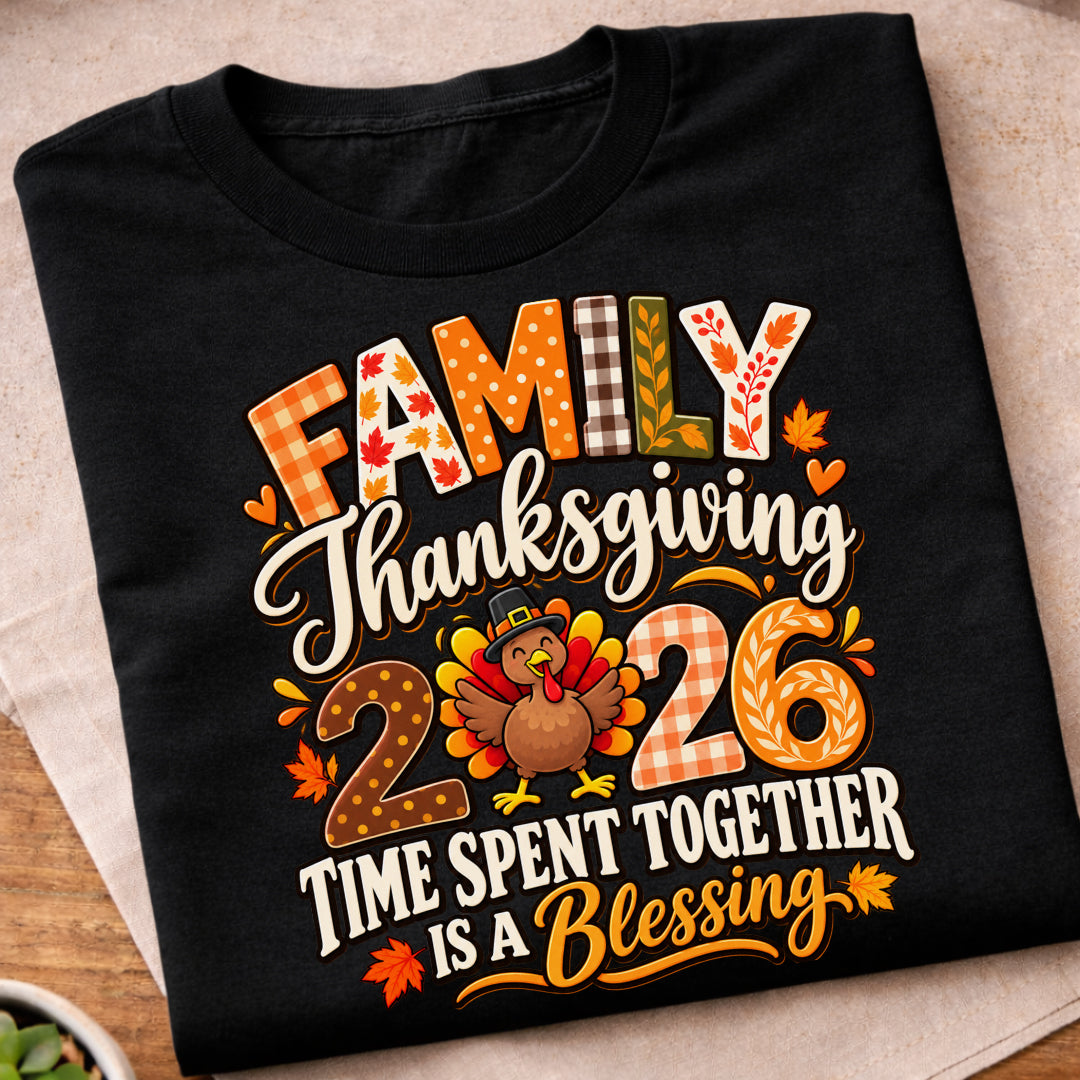 Family Thanksgiving 2026 T-Shirt
