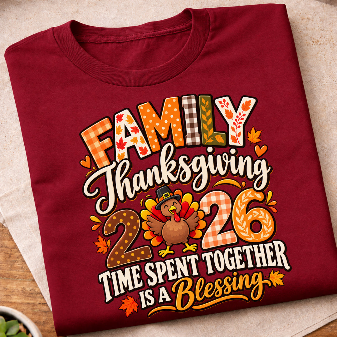 Family Thanksgiving 2026 T-Shirt