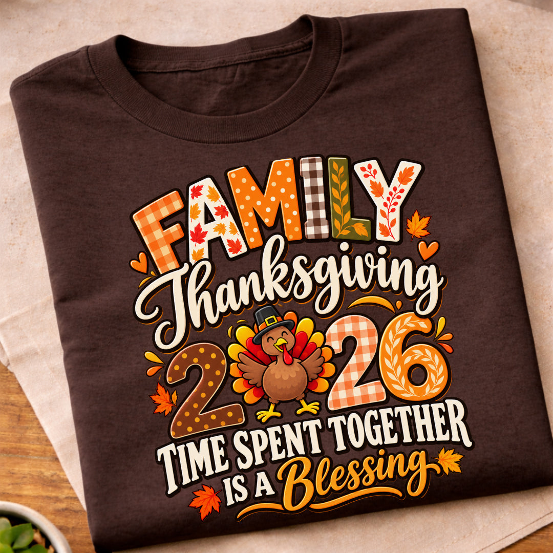 Family Thanksgiving 2026 T-Shirt