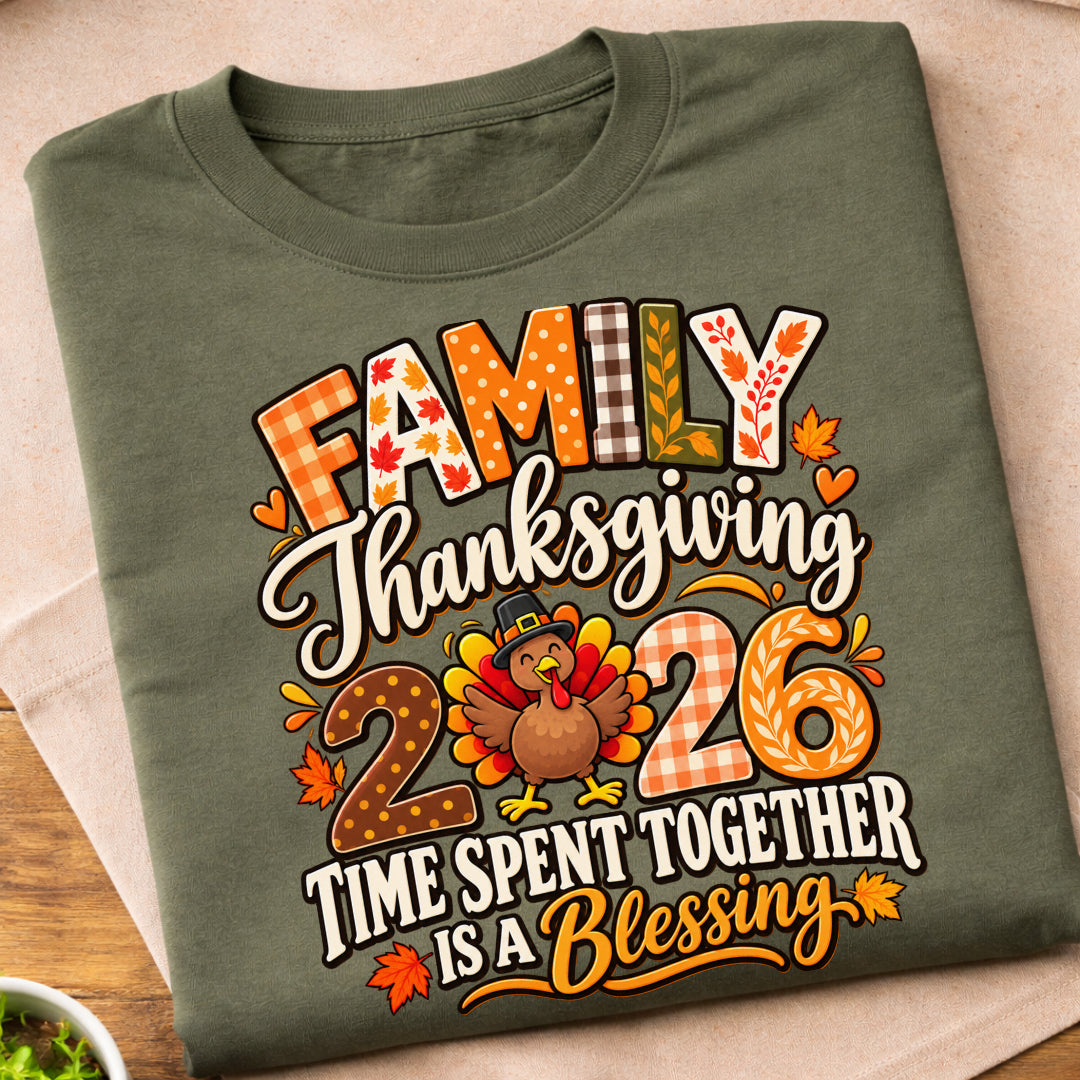 Family Thanksgiving 2026 T-Shirt