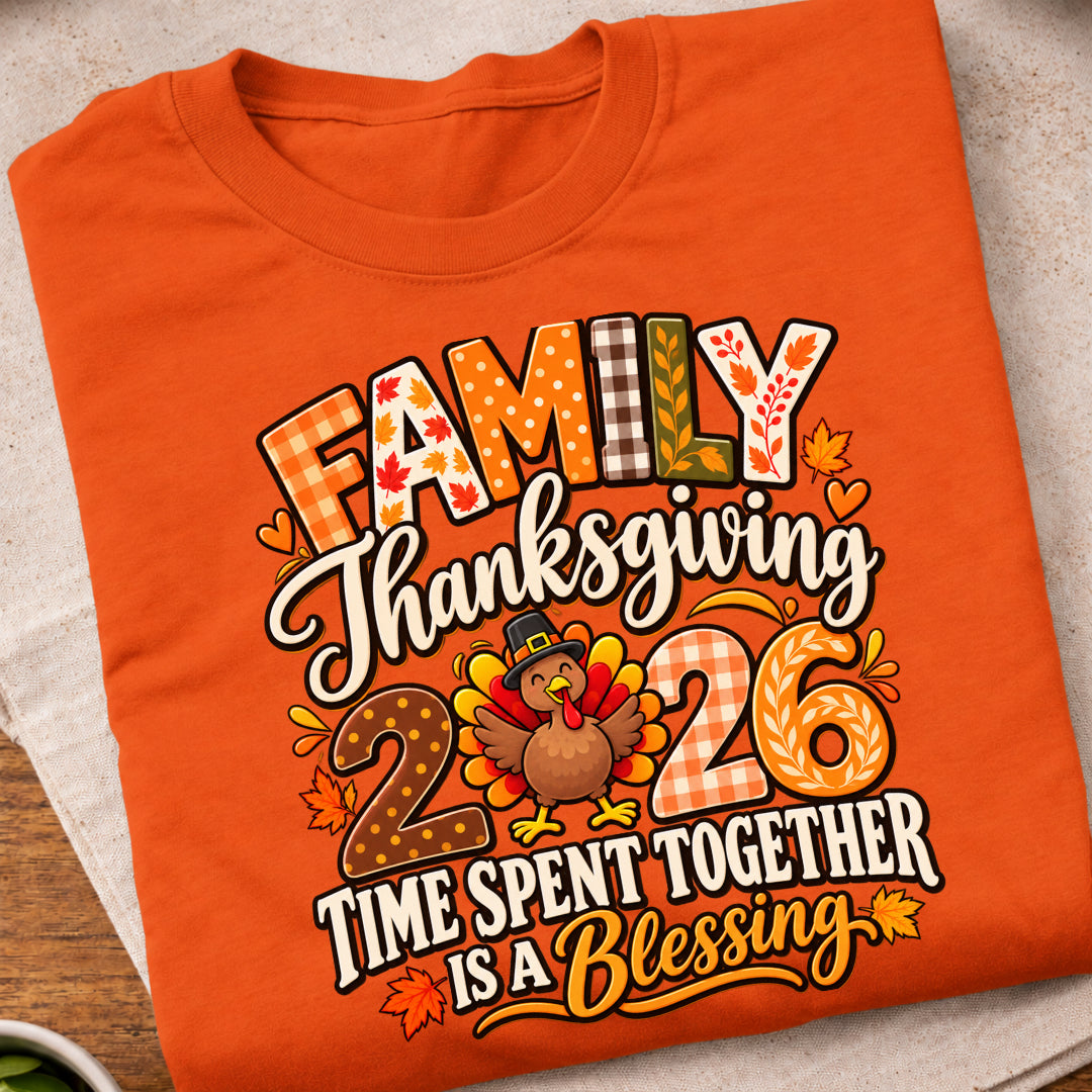 Family Thanksgiving 2026 T-Shirt