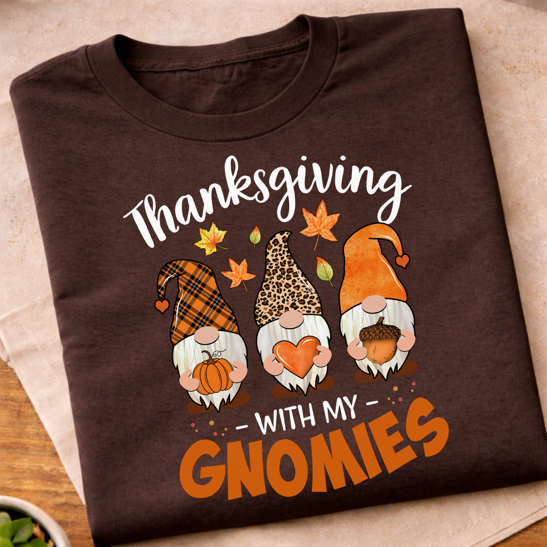 Thanksgiving With My Gnomies T-Shirt