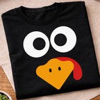 Funny Turkey Face T-Shirt