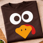 Funny Turkey Face T-Shirt