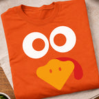 Funny Turkey Face T-Shirt