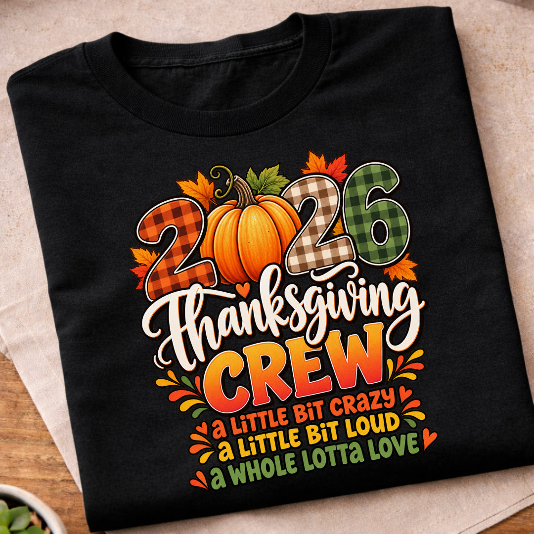 Thanksgiving Crew 2026 T-Shirt